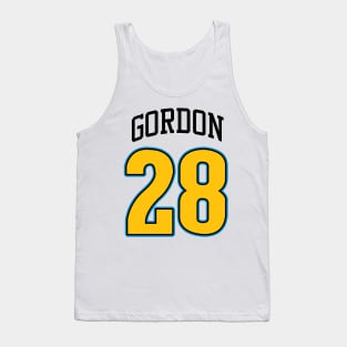 Melvin Gordon III Denver Bold Tank Top